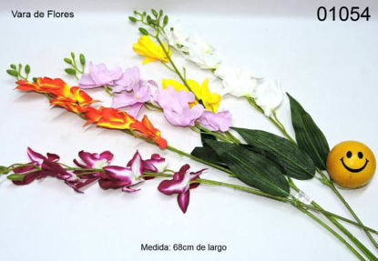 Imagen de VARA DE FLORES COLORES 68CM 2.24